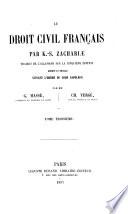 Le droit civil français par K.-S. Zachariae