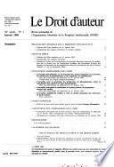 Le Droit d'auteur