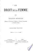 Le droit de la femme