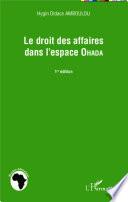 Le droit des affaires dans l'espace Ohada
