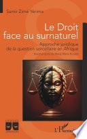 Le Droit face au surnaturel