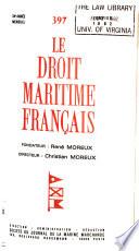 Le Droit maritime français