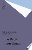 Le Droit musulman