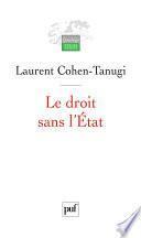 Le droit sans l'État