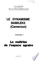 Le dynamisme bamiléké (Cameroun): La maîtrise de l'espace agraire