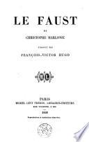 Le Faust de Christophe Marlowe