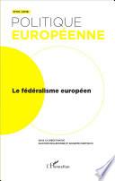 Le fédéralisme européen