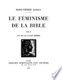 Le féminisme de la Bible