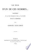Le fils d'un de ces hommes