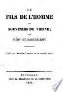 Le fils de l'homme, ou Souvenirs de Vienne