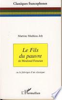 Le fils du pauvre de Mouloud Feraoun