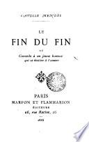 Le fin du fin, ou, Conseils à un jeune homme qui se destine à l'amour