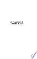 Le flamboyant à fleurs bleues