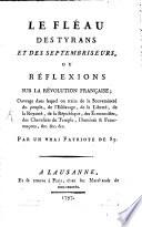 Le fleau des tyrans et des Septembriseurs