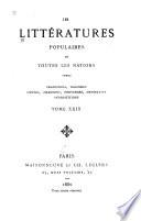 Le Folk-lore des Hautes-Vosges