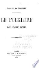 Le folklore dans les deux mondes