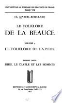 Le Folklore de la Beauce: Le folklore de la peur