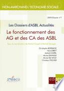 Le fonctionnement des CA et AG des ASBL