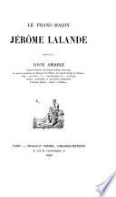 Le franc-macon Jérôme Lalande