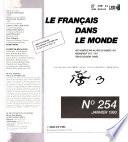 Le Français dans le monde