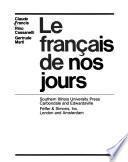 Le français de nos jours