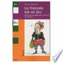 Le français est un jeu
