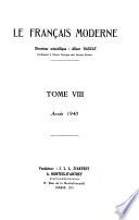 Le Français modérne