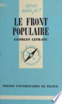 Le Front Populaire (1934-1938)