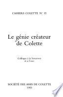 Le génie créateur de Colette