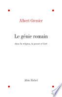 Le Génie romain dans la religion, la pensée, l'art