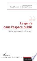 Le genre dans l'espace public