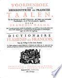 Le grand dictionaire françois et flamend