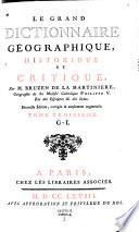 Le grand dictionnaire géographique, historique et critique
