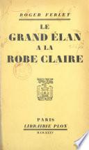 Le grand élan à la robe claire