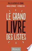 Le grand livre des listes