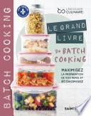 Le grand livre du batch cooking