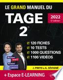 Le Grand Manuel du TAGE 2 – édition 2022