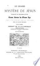 Le grand mystère de Jésus