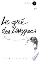 Le gre des Langues