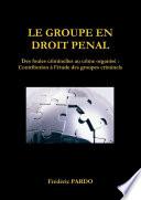 Le groupe en droit pénal