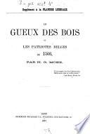Le Gueux des bois ou les Patriotes belges de 1566