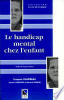 Le handicap mental chez l'enfant