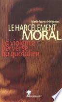 Le harcèlement moral