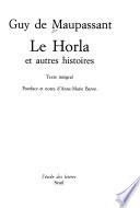 Le Horla et autres histoires