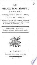 Le jaloux sans amour