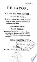 Le Japon ou voyage de Paul Ricord aux îles du Japon,...