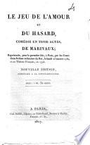 Le jeu de l'amour et du hasard