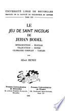 Le jeu de Saint Nicolas