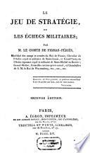 Le Jeu de Stratégie ou les échees militaires