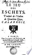 Le jeu des eschets